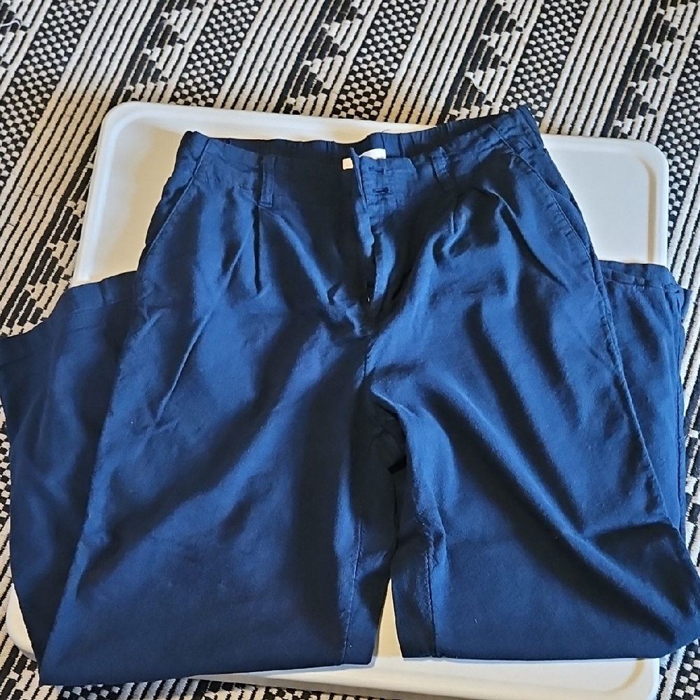 LC Lauren Conrad Navy Chinos